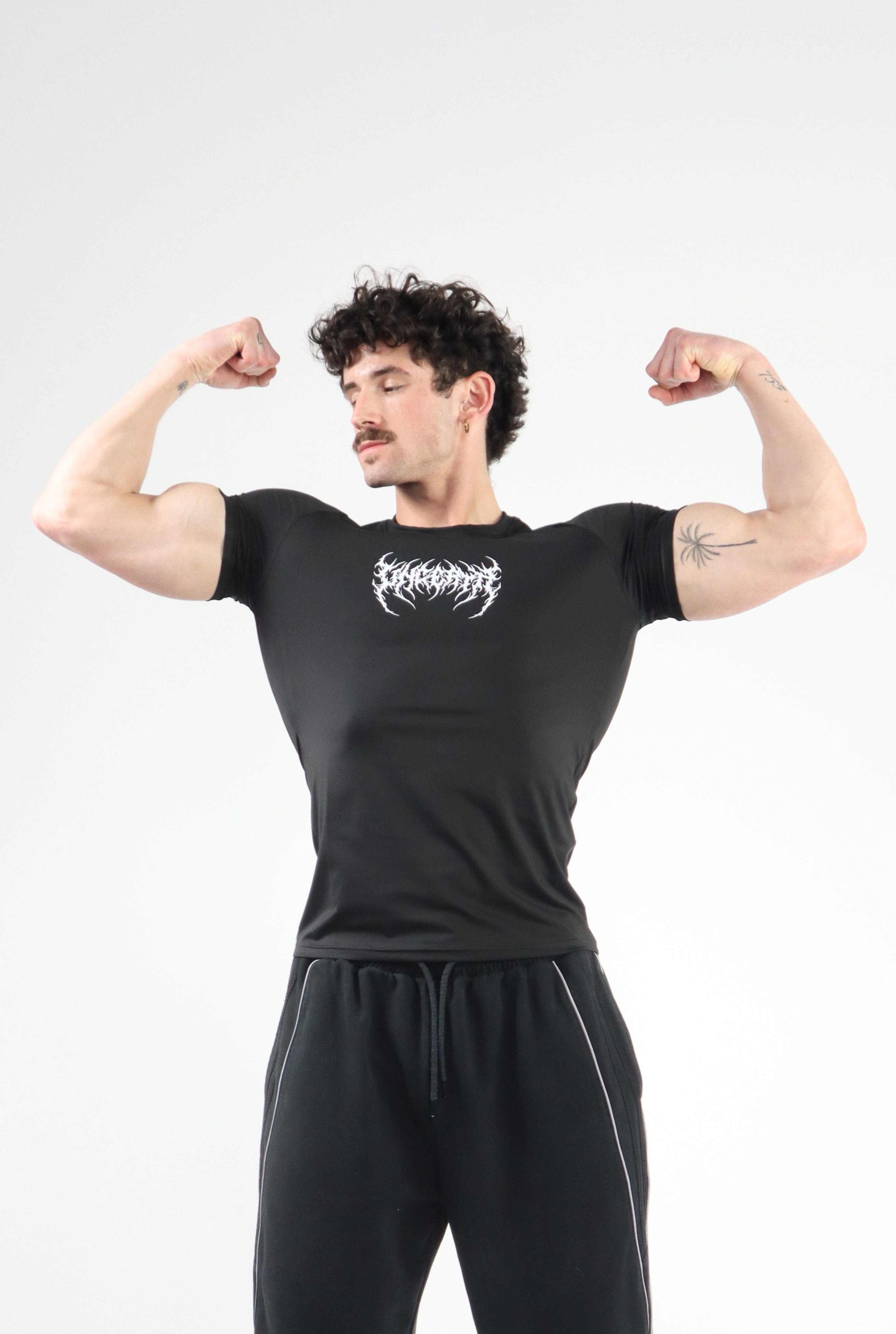 UC036 Celestial Compression Tee - Black