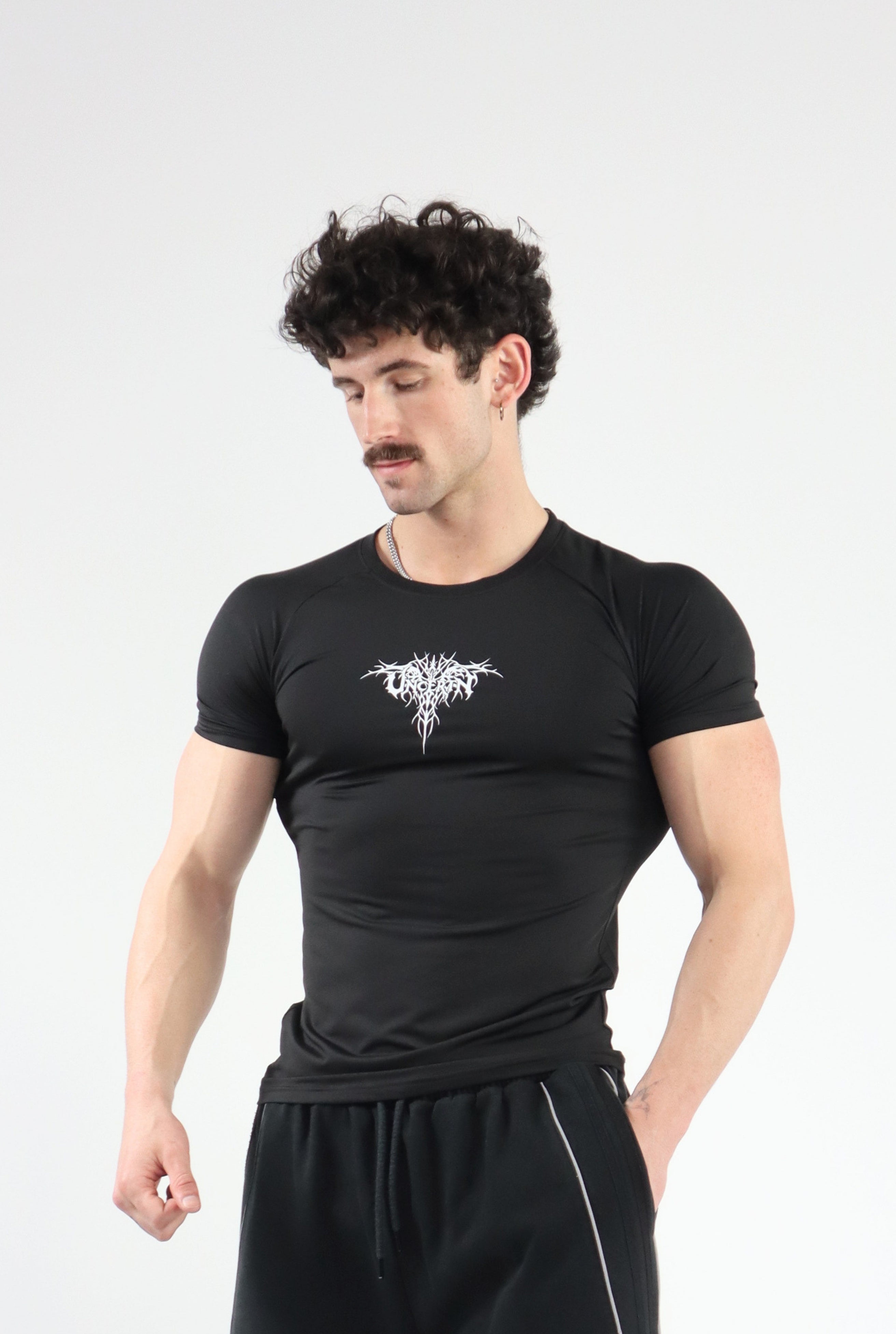 UC023 Envy Compression Tee - Black