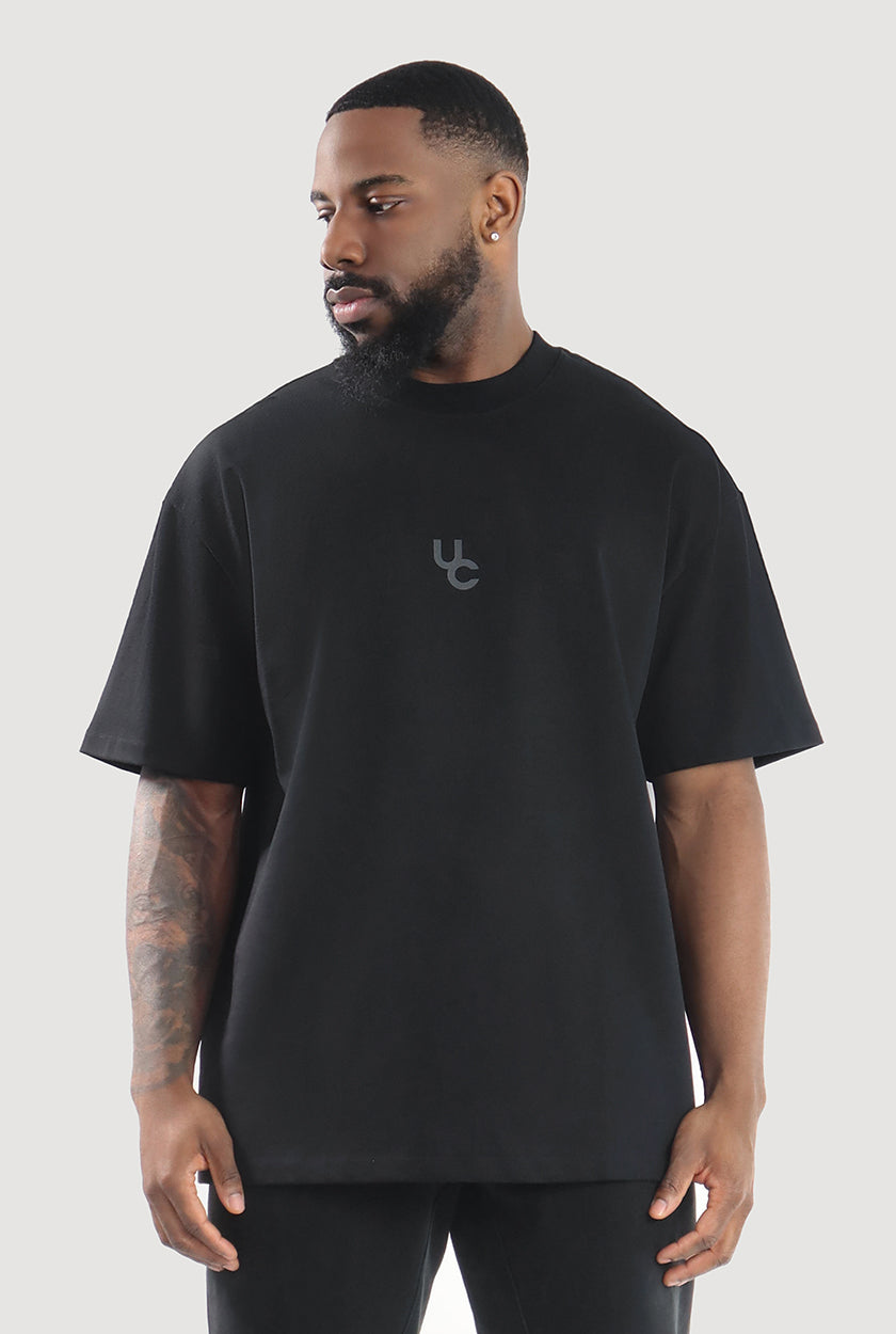 UC041 Foundation Oversized Tee - Black