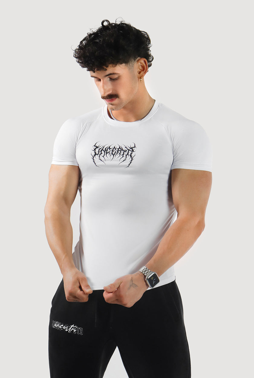 UC036 Celestial Compression Tee - White