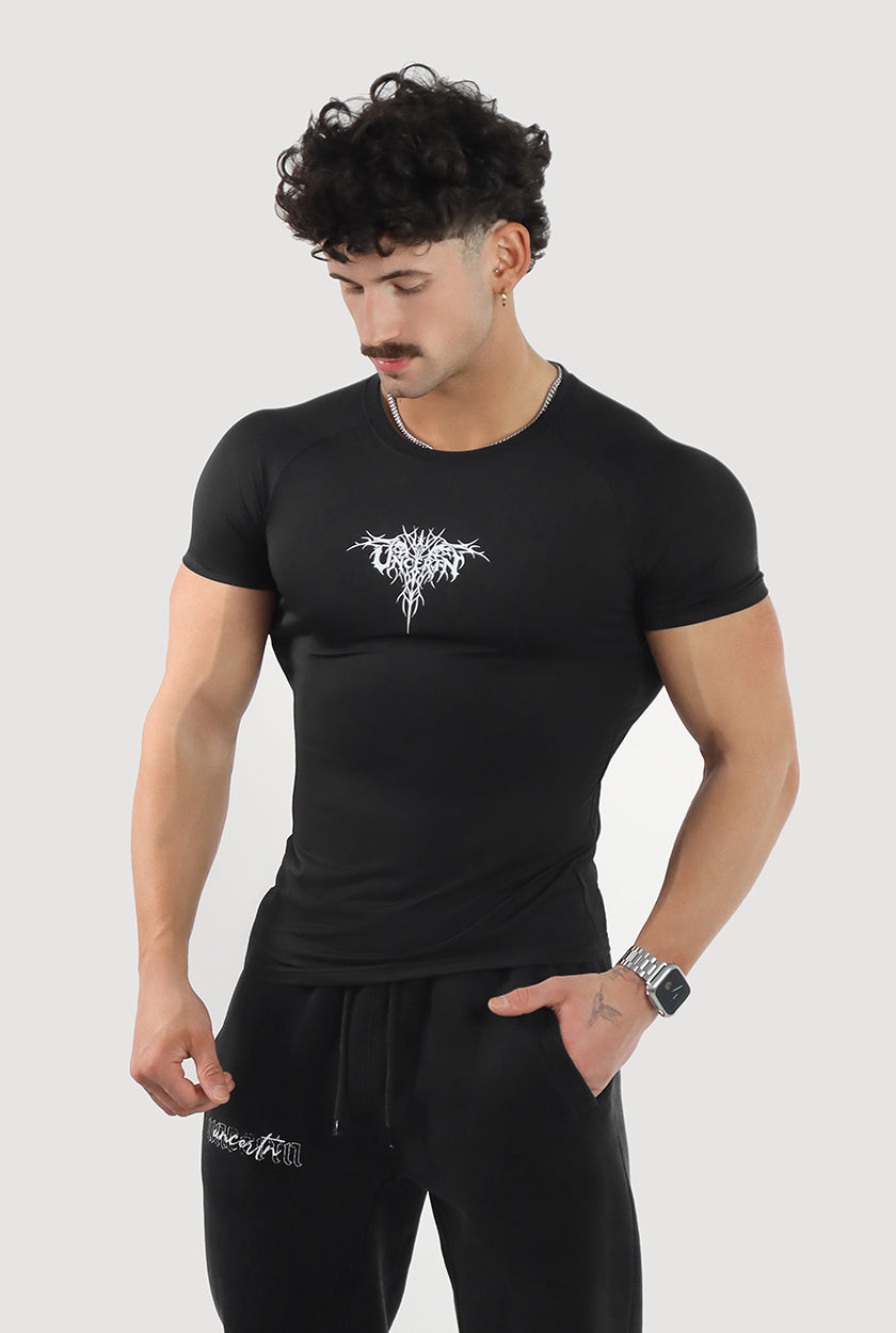 UC023 Envy Compression Tee - Black