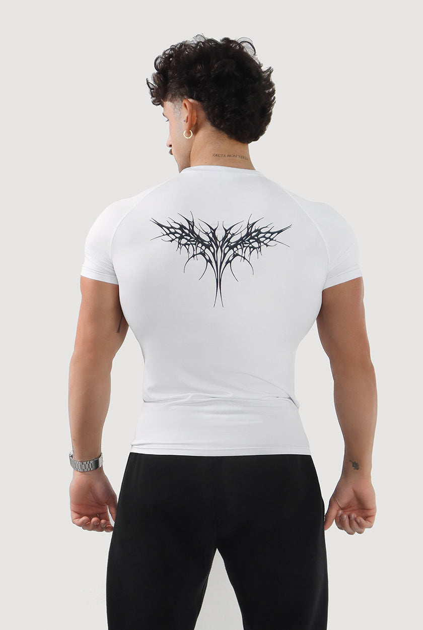 UC023 Envy Compression Tee - White