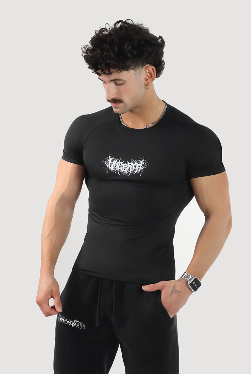 UC045 Venom Compression Tee - Black