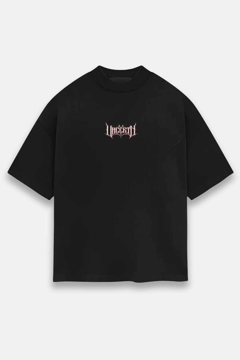 UC037 Katana Oversized Tee - Black