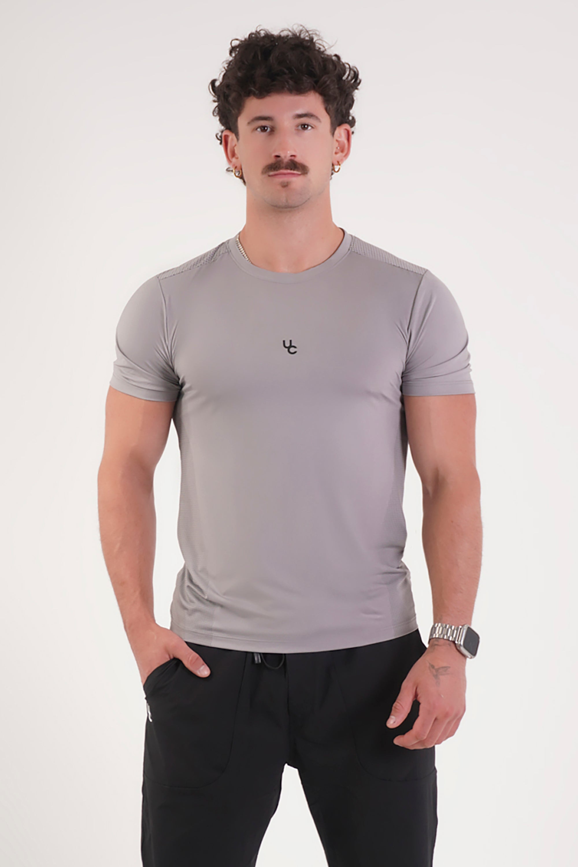 UC025 Summit Performance Tee - Stone