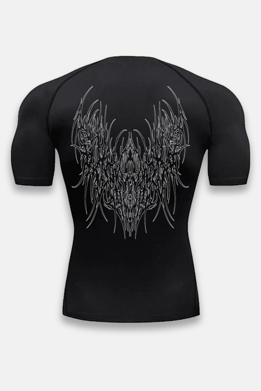 UC045 Venom Compression Tee - Black