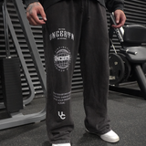 UC016 Oversized Legacy Joggers - Black Wash