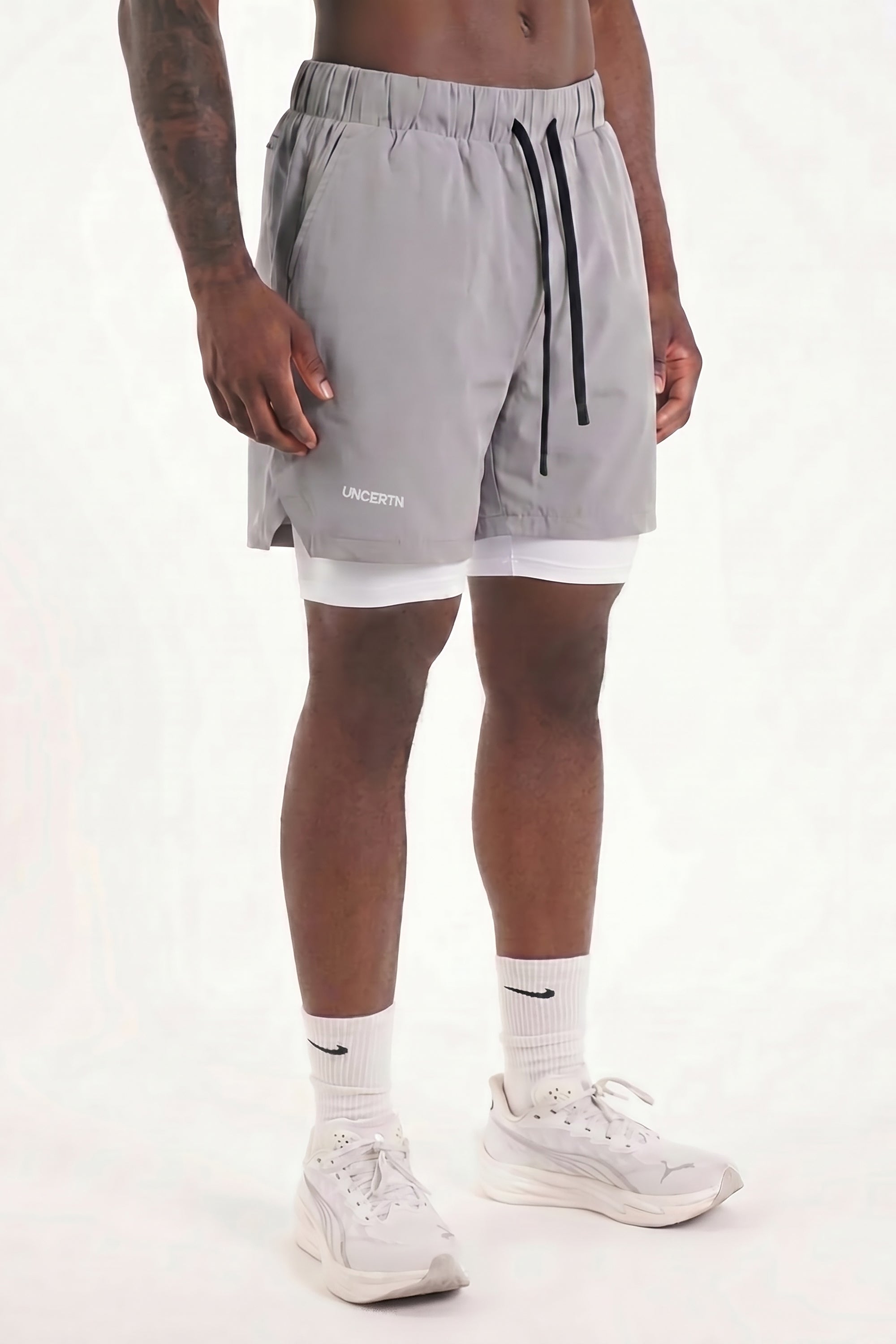 UC032 Summit Liner Shorts - Light Grey