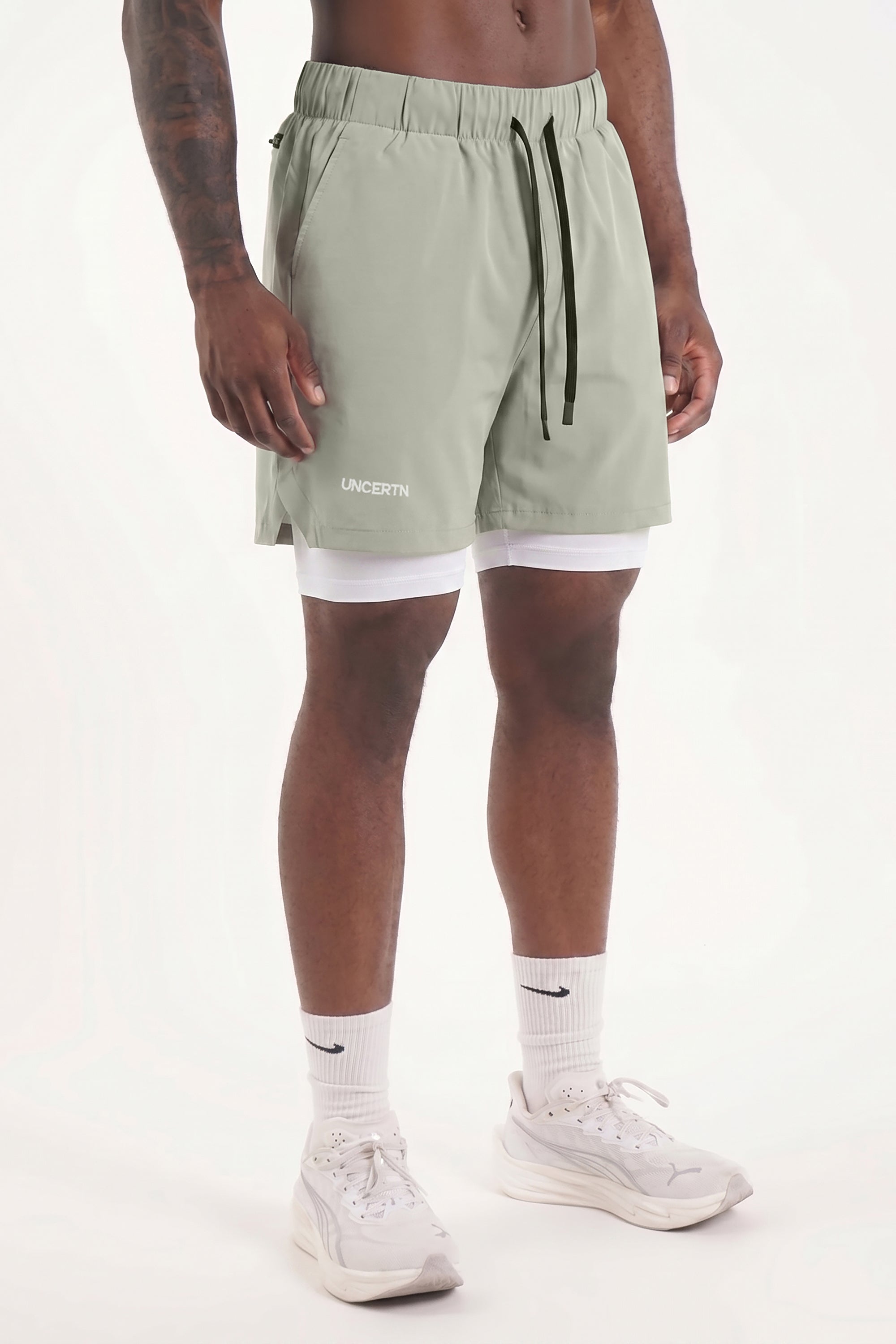 UC032 Summit Liner Shorts - Sage Green