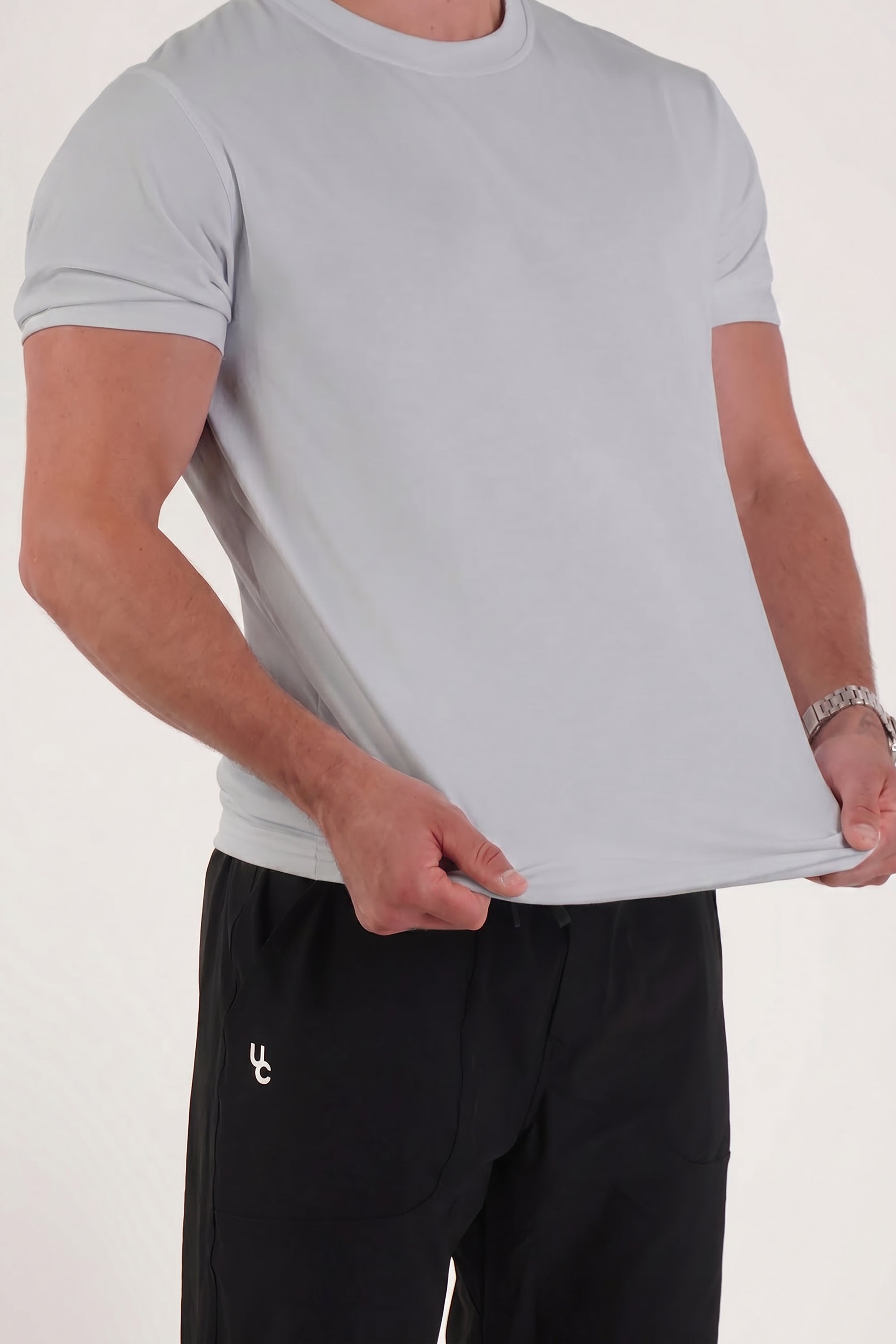 UC025 Summit Everyday Tee - Cloud Grey