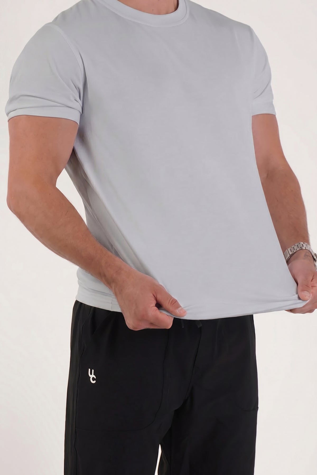 UC025 Summit Everyday Tee - Cloud Grey