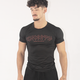 UC08 Resurgence Compression Tee - Black/Red