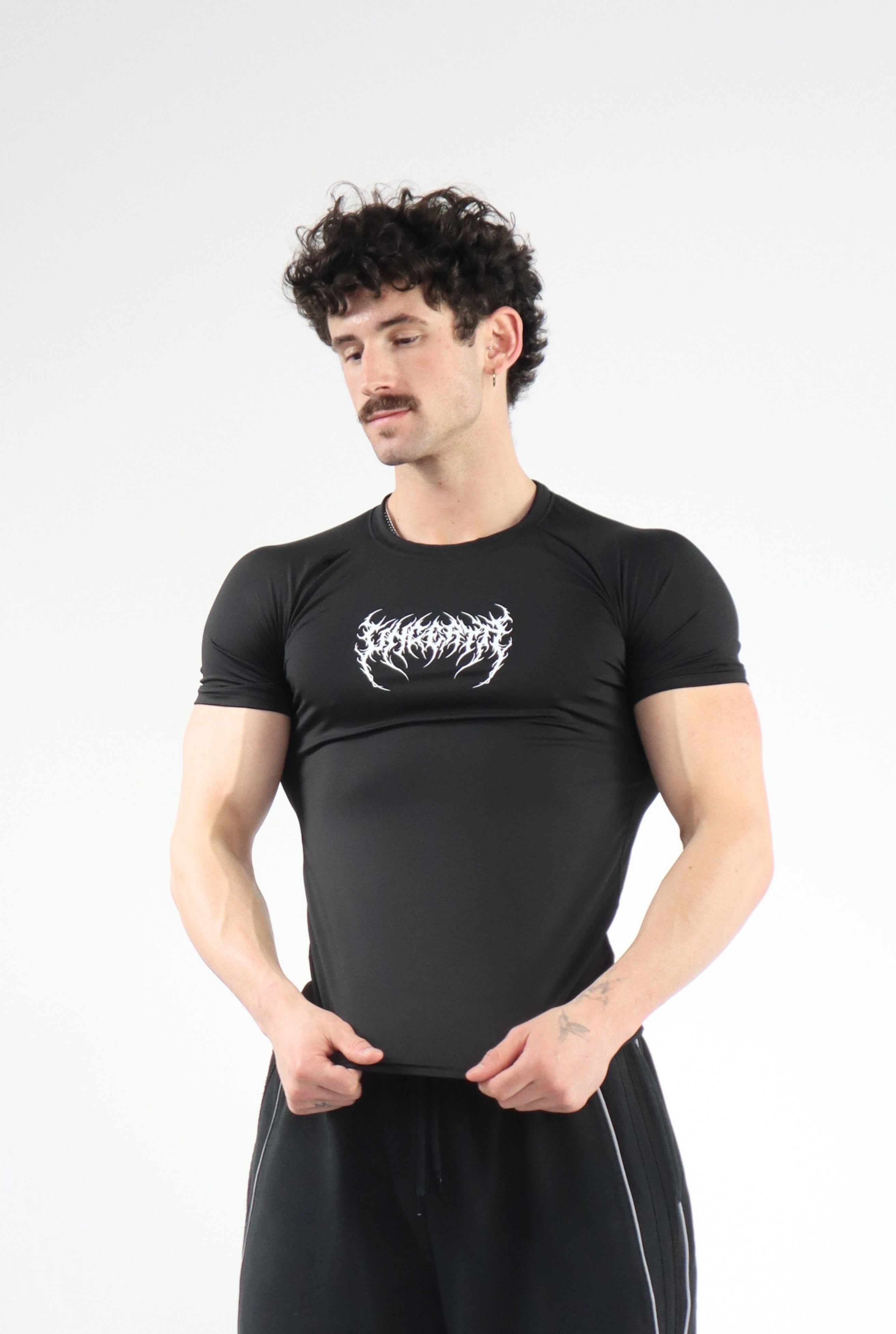 UC036 Celestial Compression Tee - Black