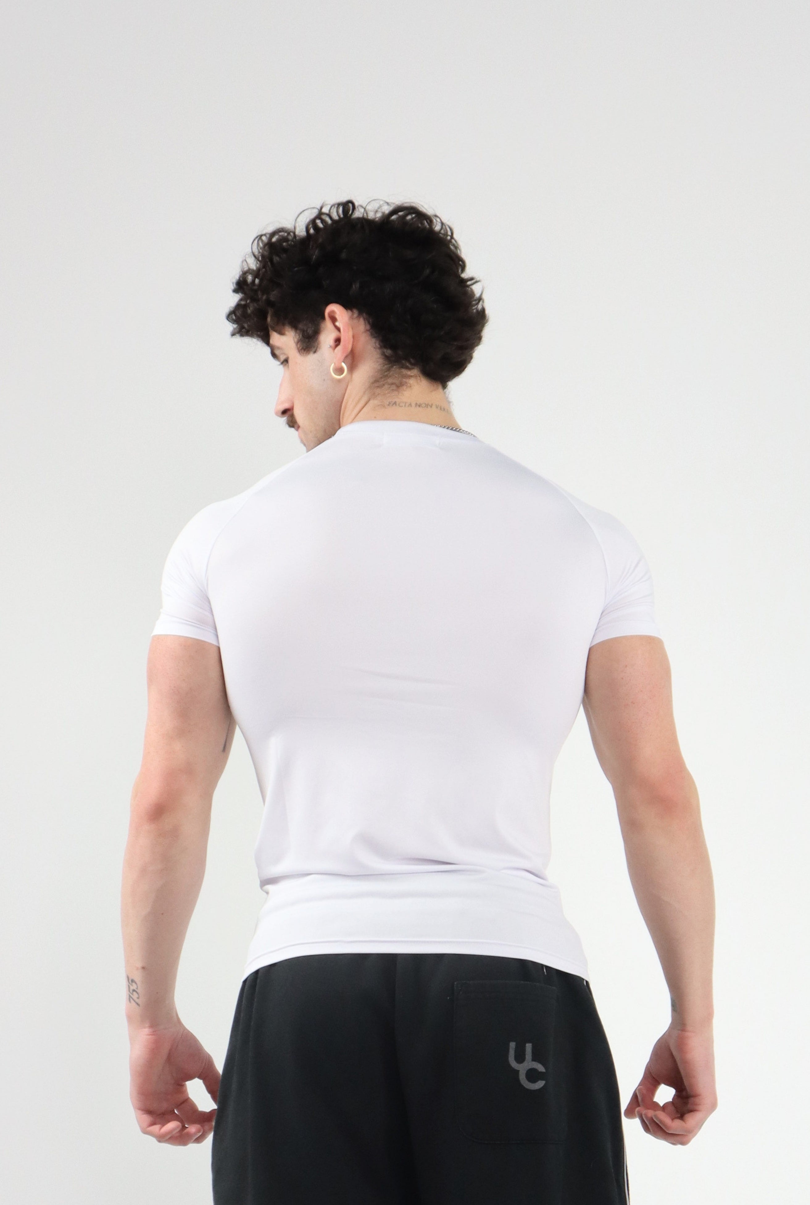 UC036 Celestial Compression Tee - White