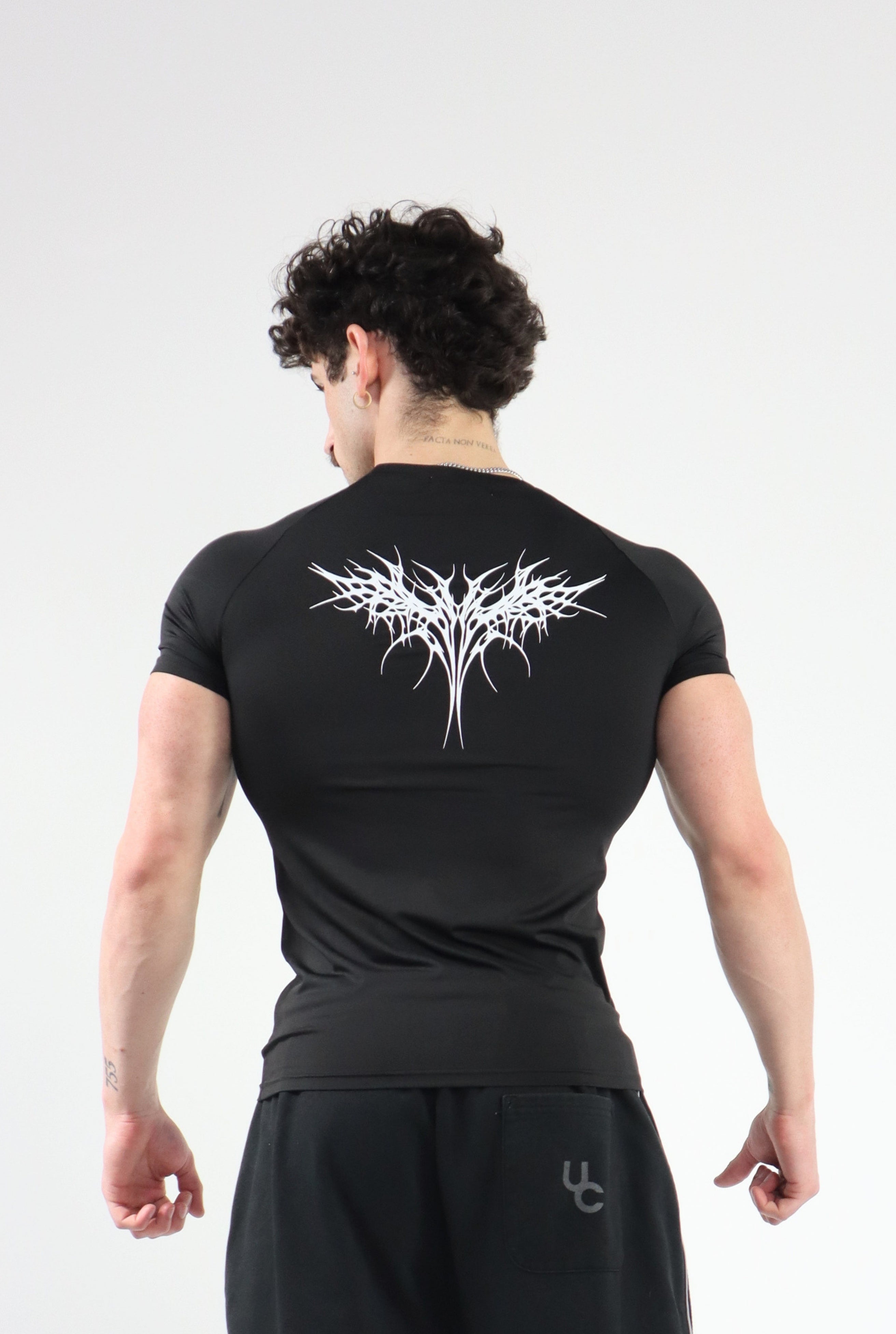 UC023 Envy Compression Tee - Black