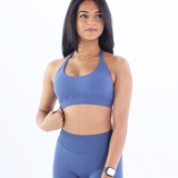 UC018 Elevate Sports Bra - Dusty Blue