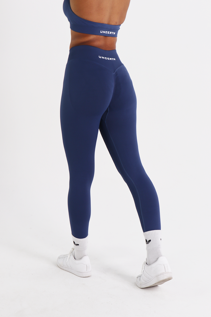 UC018 Elevate Leggings - Dusty Blue