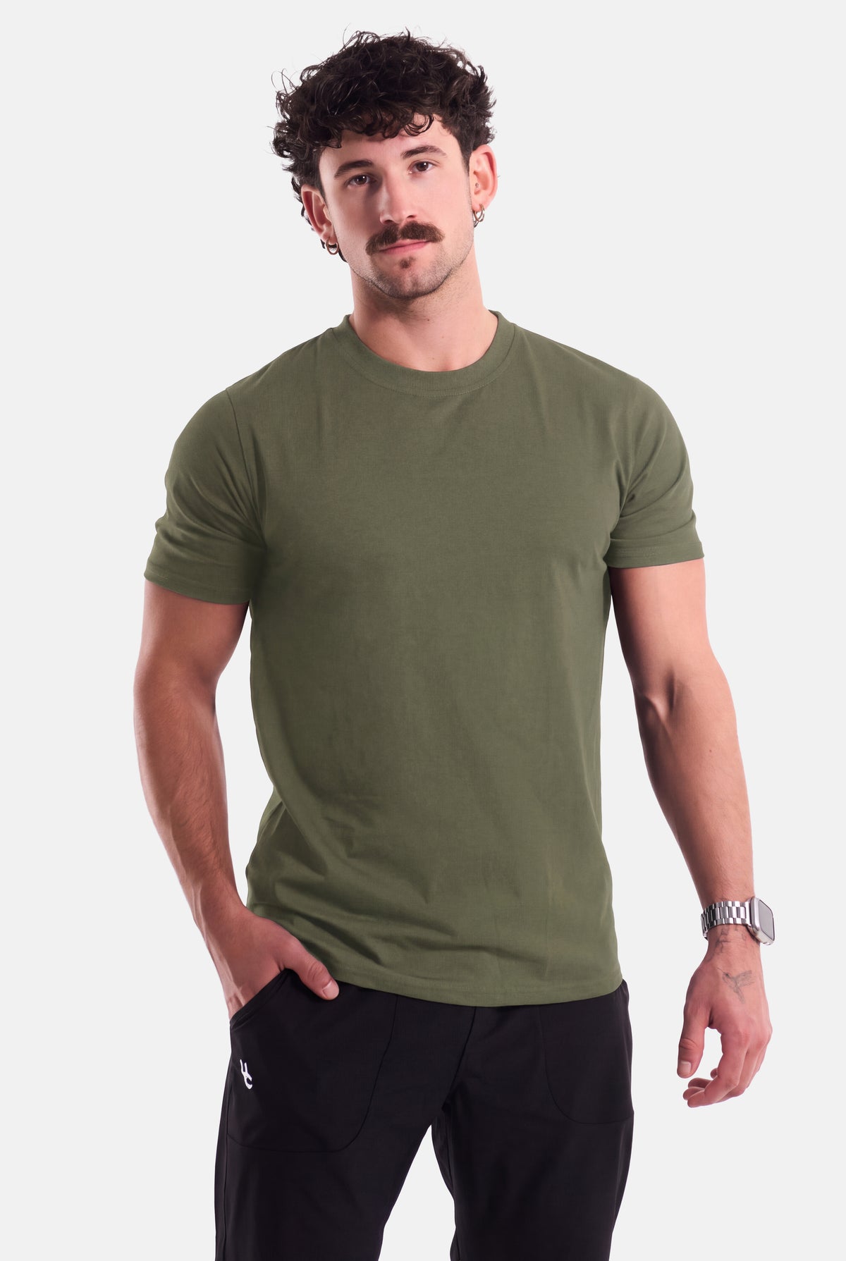 UC025 Summit Everyday Tee - Dark Green
