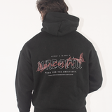 UC07 Resurgence Oversized Hoodie - Black/Red