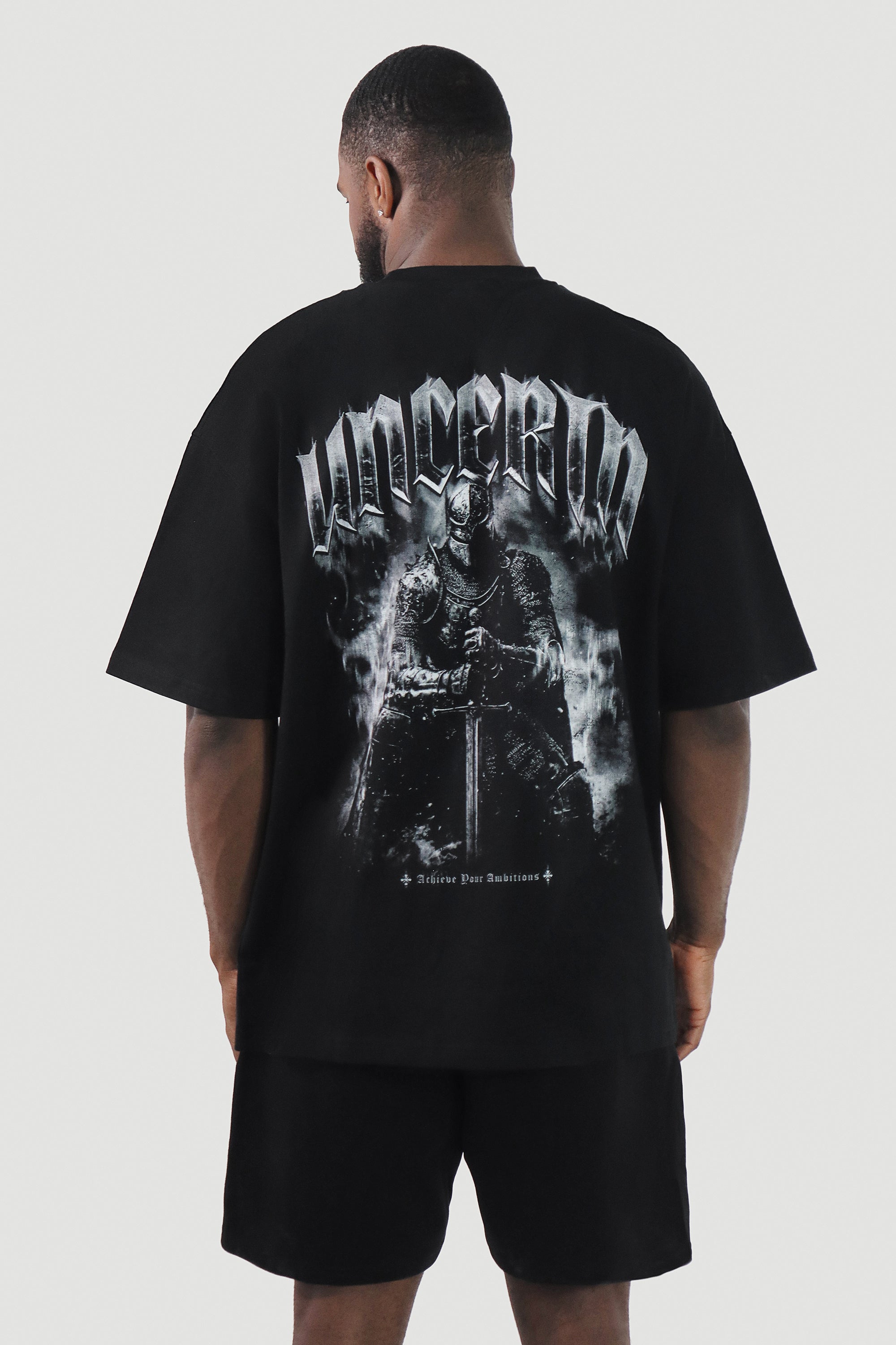 UC057 Titan Oversized Tee - Black