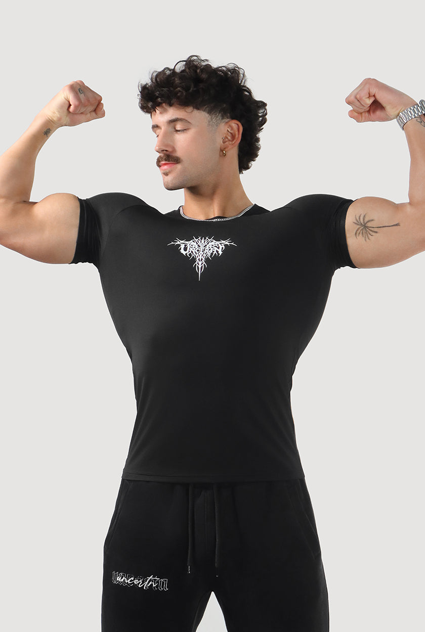 UC023 Envy Compression Tee - Black
