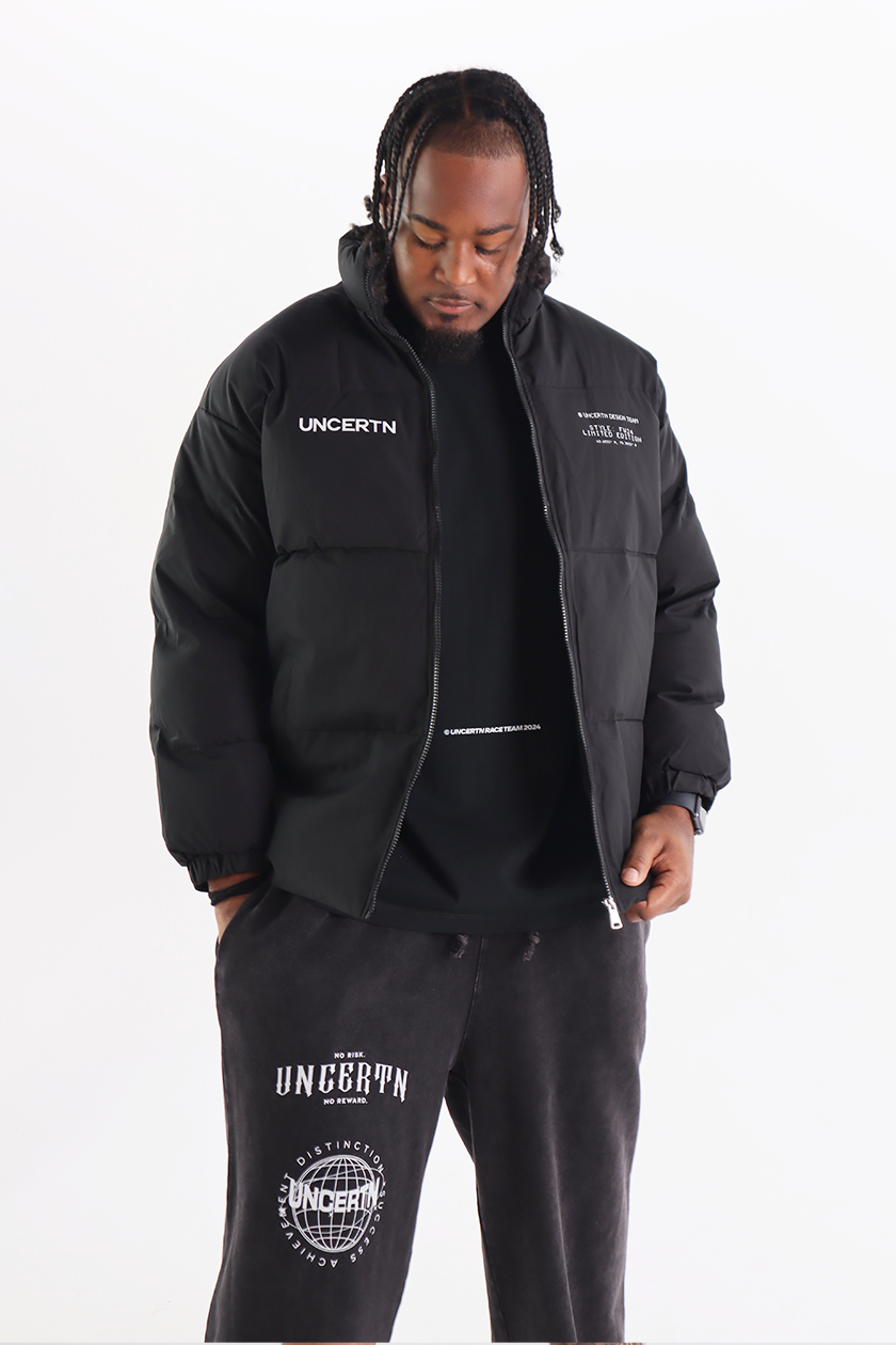 UC017 Element Puffer Jacket - Black