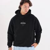 UC014 Reign Oversized Hoodie - Black