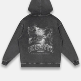 UC010 Phantom Oversized Hoodie - Grey Wash