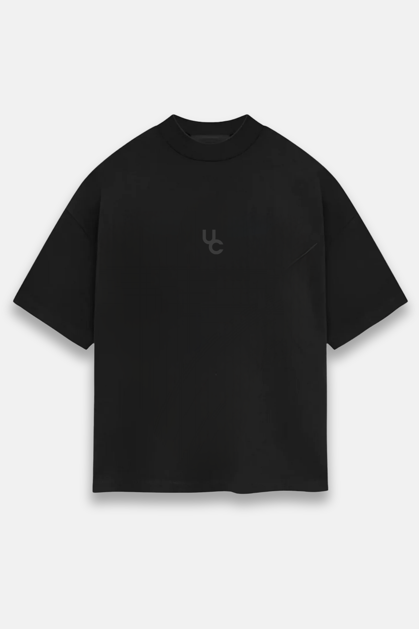 UC041 Foundation Oversized Tee - Black