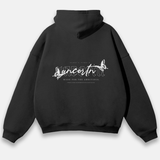 UC07 Resurgence Oversized Hoodie - Black/White