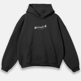 UC07 Resurgence Oversized Hoodie - Black/White