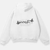 UC07 Resurgence Oversized Hoodie - White/Black