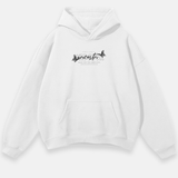 UC07 Resurgence Oversized Hoodie - White/Black