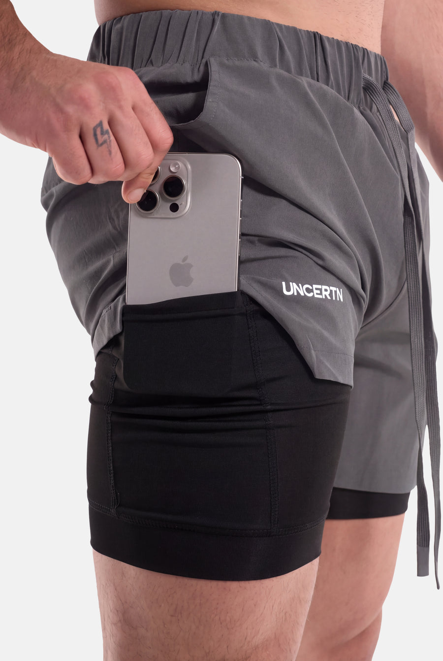 UC032 Summit Liner Shorts - Dark Grey
