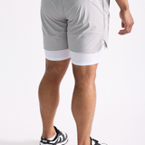 UC04 Arrival Compression Shorts - Light Grey