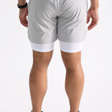 UC04 Arrival Compression Shorts - Light Grey